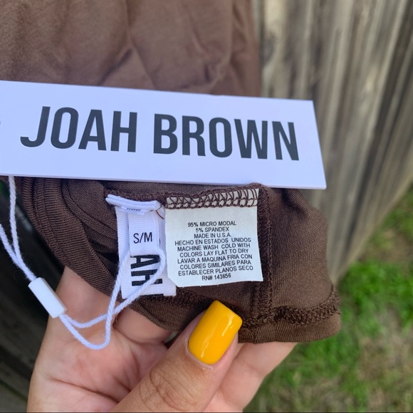 JOAH BROWN Bare Tank Tobacco SZ S/M SOLD OUT! - Picture 3 of 3